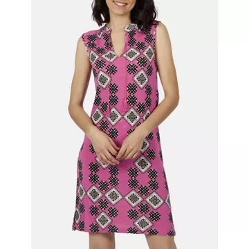 Robe estivale sans manches Art Deco