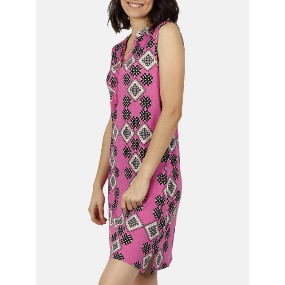 Admas Ärmelloses Art Deco Sommerkleid  