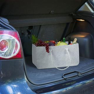 B2X Kaminholztasche aus Filz mit Motiv  