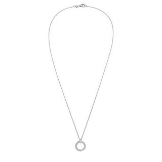 Elli  Halskette Kreis Anhänger Klassisch Kristalle 