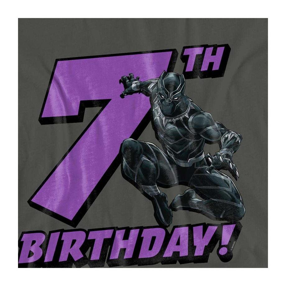 Black Panther T-Shirt 7e Anniversaire  