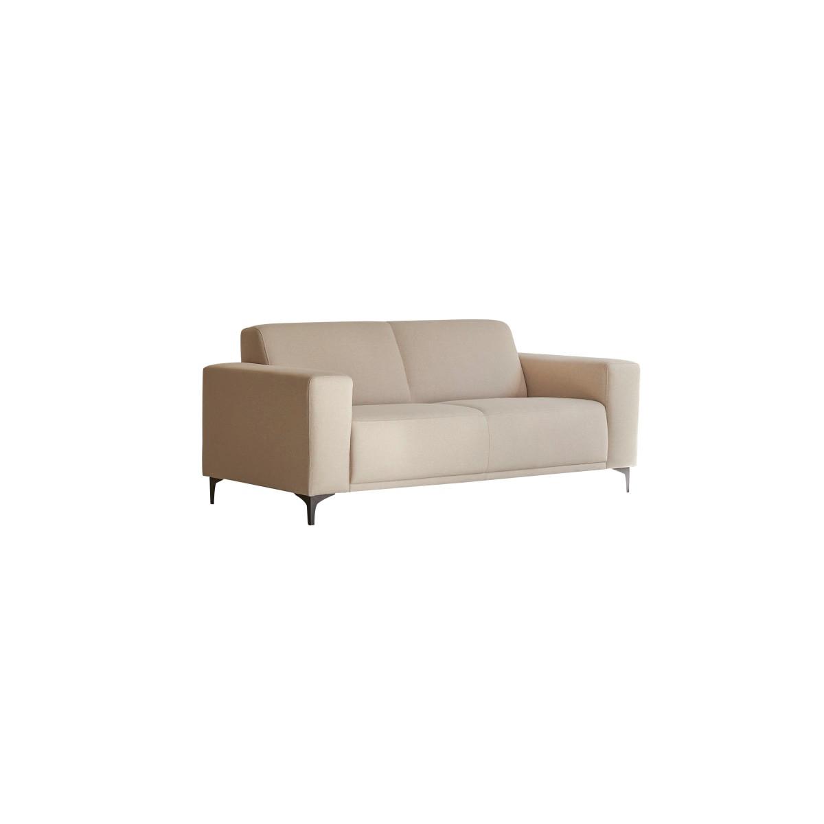 Tikamoon 2,5-Sitzer-Sofa mit naturfarbenem Stoffbezug Lars  