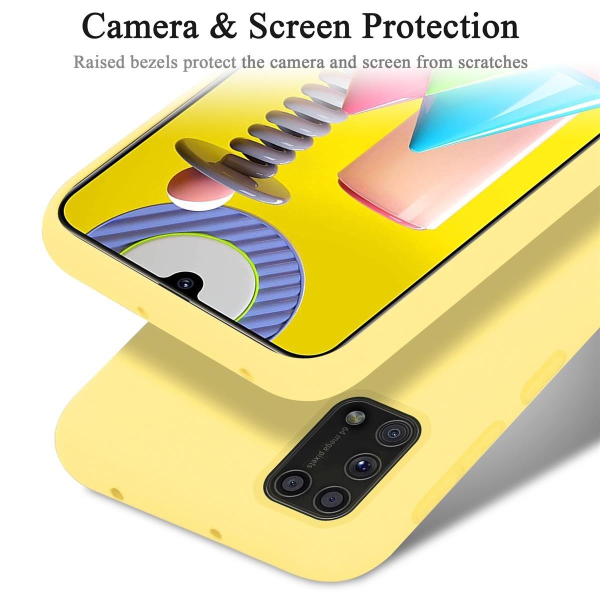 Cadorabo  Housse compatible avec Samsung Galaxy M31 - Coque de protection en silicone TPU flexible 