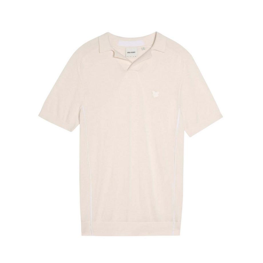 Maglietta Polo Bordatolavorato A Maglia
