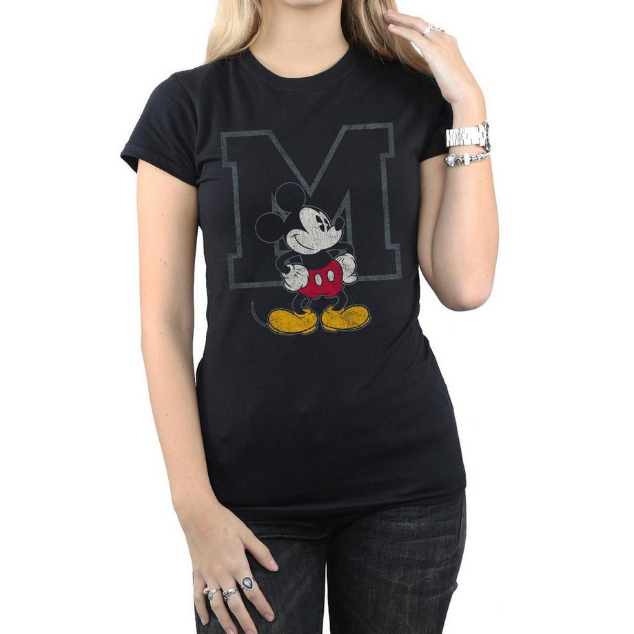 Disney Mickey Mouse M Logo T-Shirt  