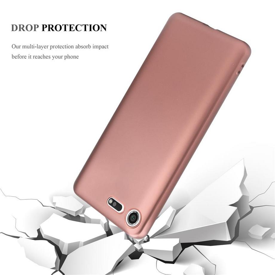 Cadorabo  Hülle für Sony Xperia XZ PREMIUM TPU Silikon Matt 