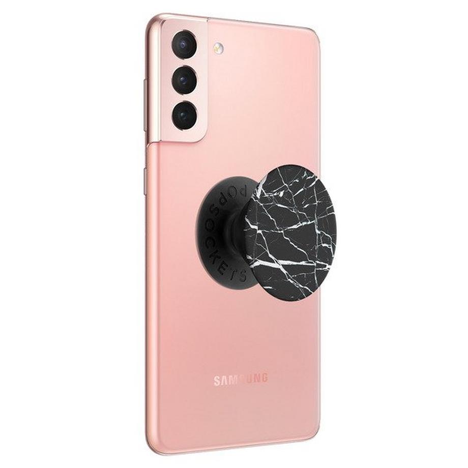POPSOCKETS  Black Marble PopGrip Handy-Griff 