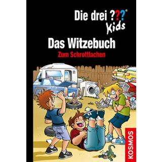 Die drei ??? Kids Das Witzebuch Brinkmann, Markus; Schmidt, Kim (Illustrationen); Saße, Jan (Illustrationen) Gebundene Ausgabe 