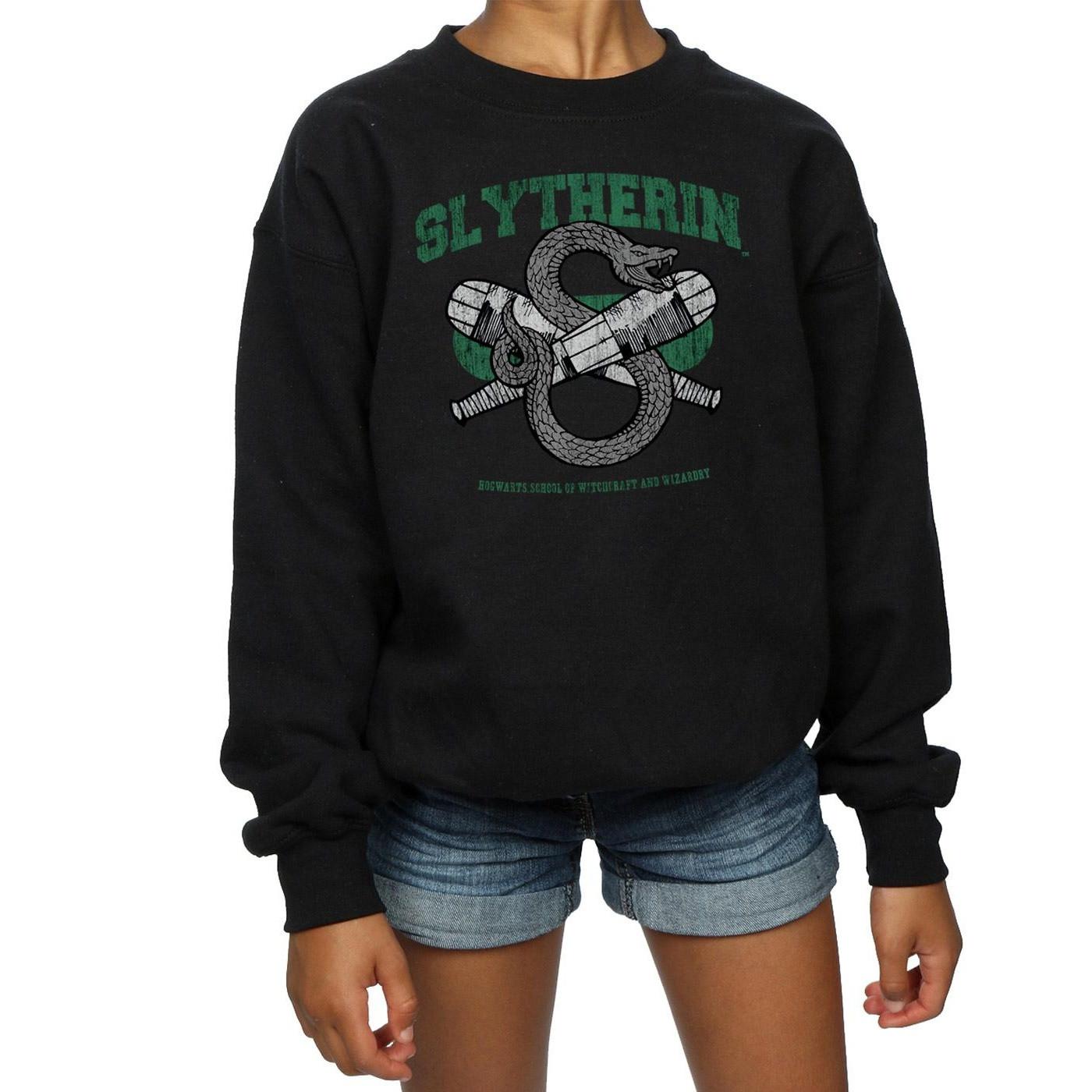 Harry Potter  Slytherin Quidditch Sweatshirt 