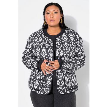 Steppjacke, Boxy Shape, Alloverprint