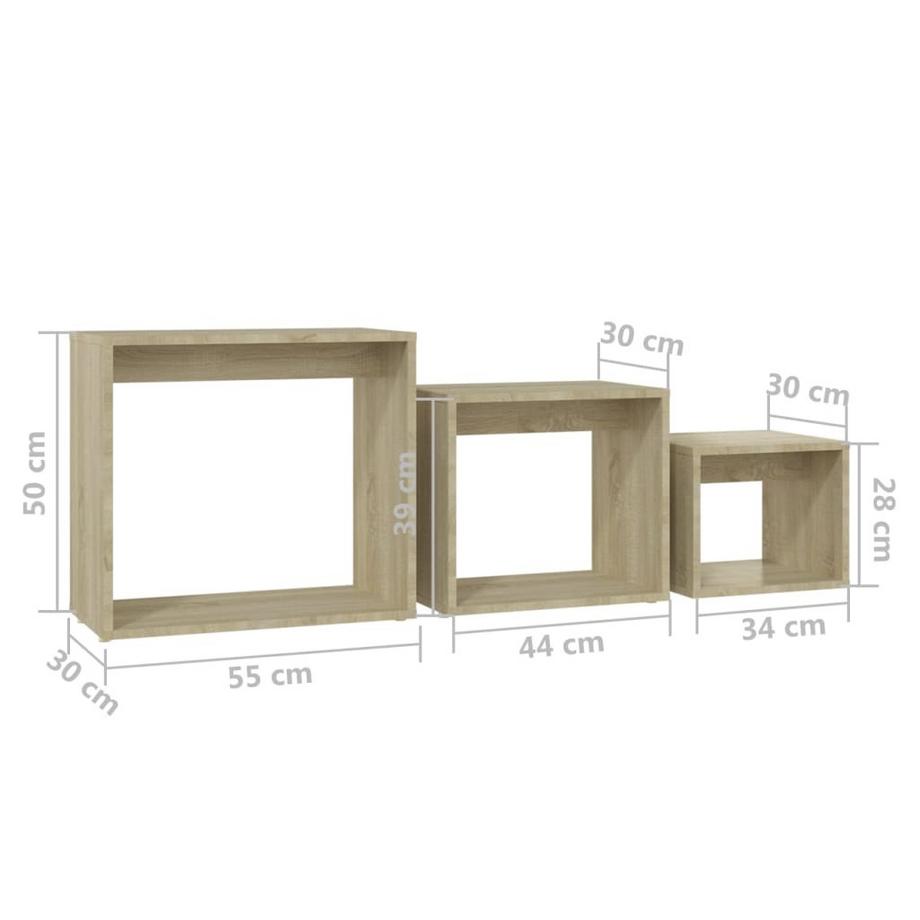 VidaXL tavolino Legno multistrato  