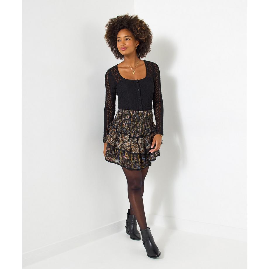 Joe Browns Blumenprint Volant Minirock  