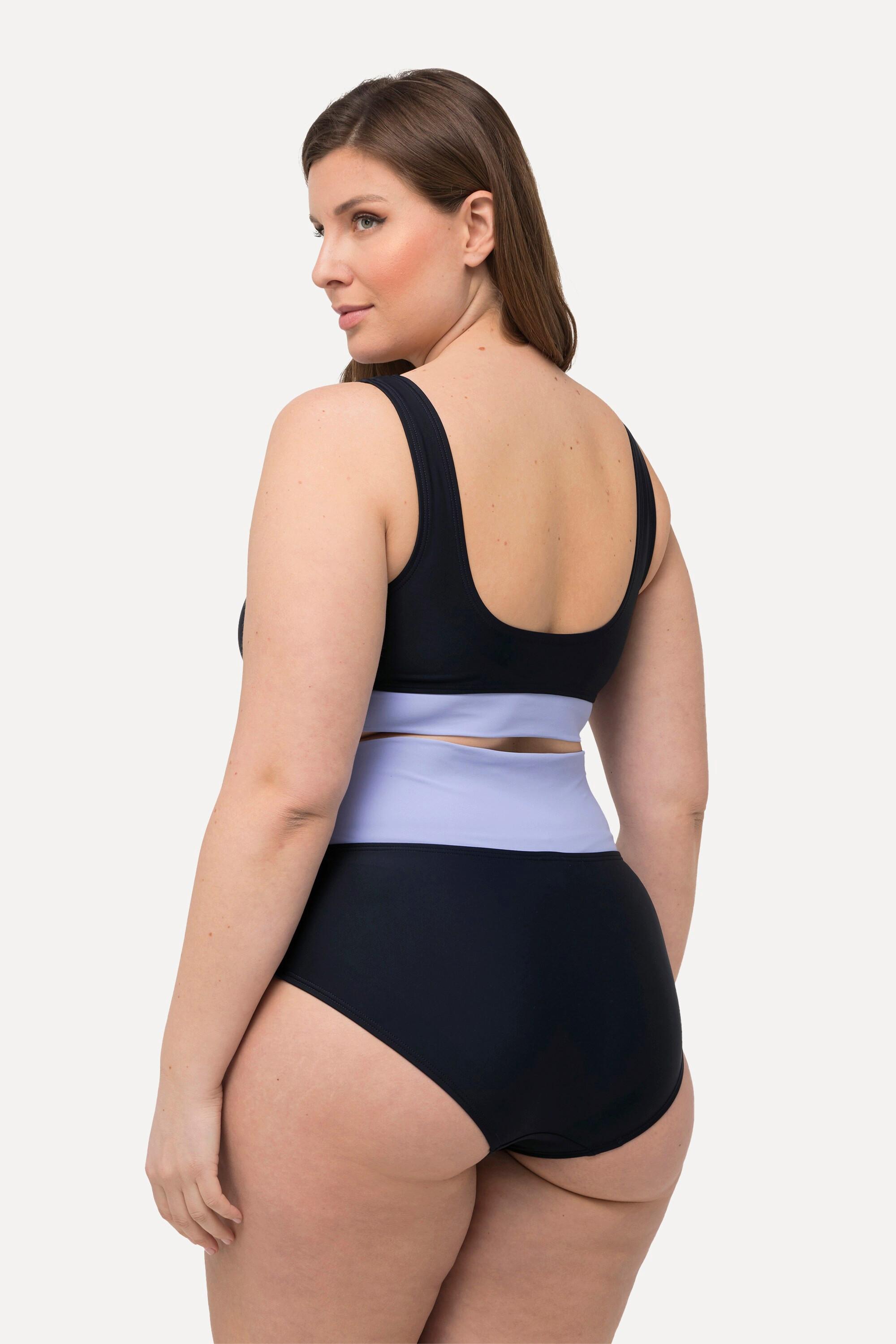 Ulla Popken Bellieva Bikini Colorblock  