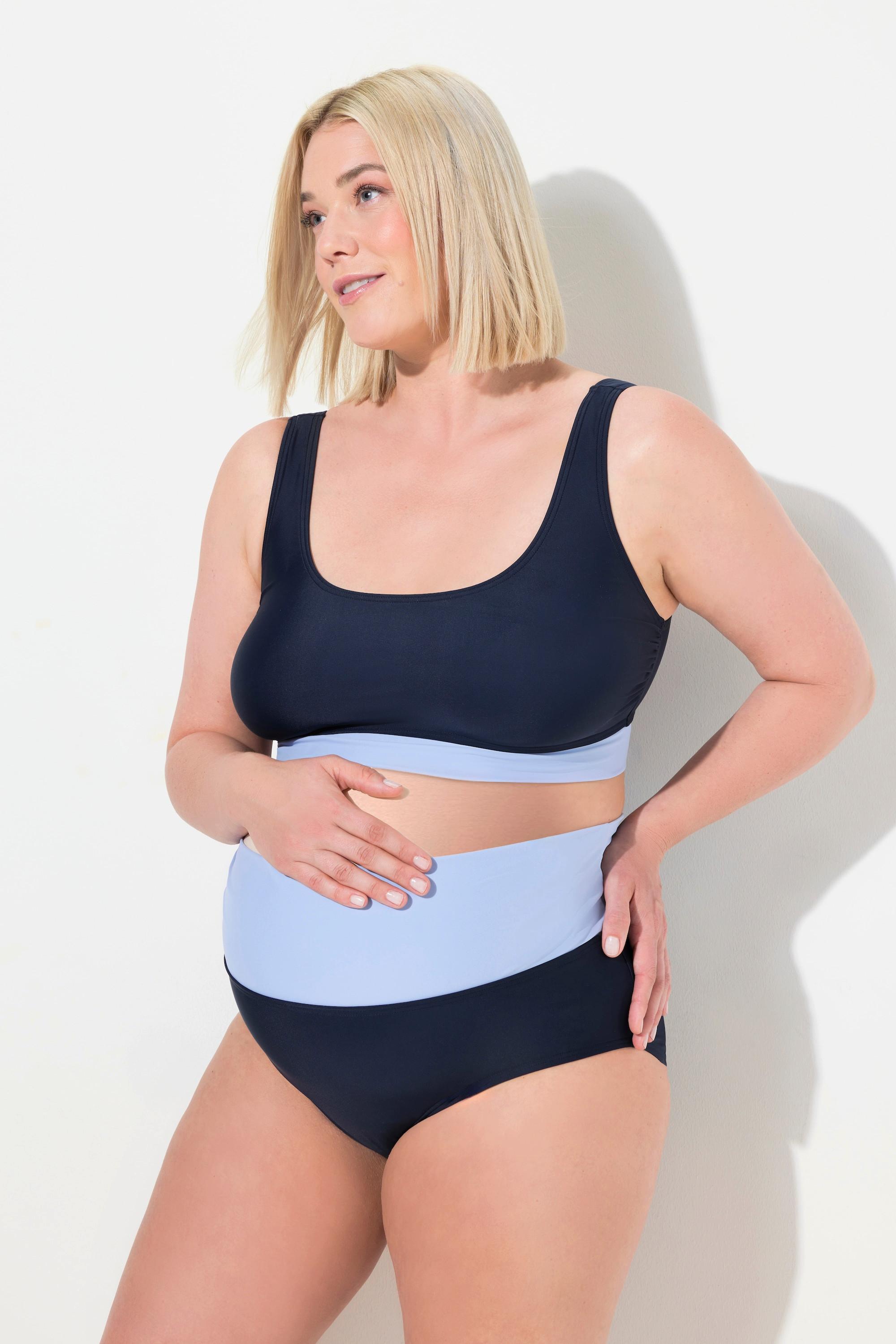 Ulla Popken Bellieva Bikini Colorblock  