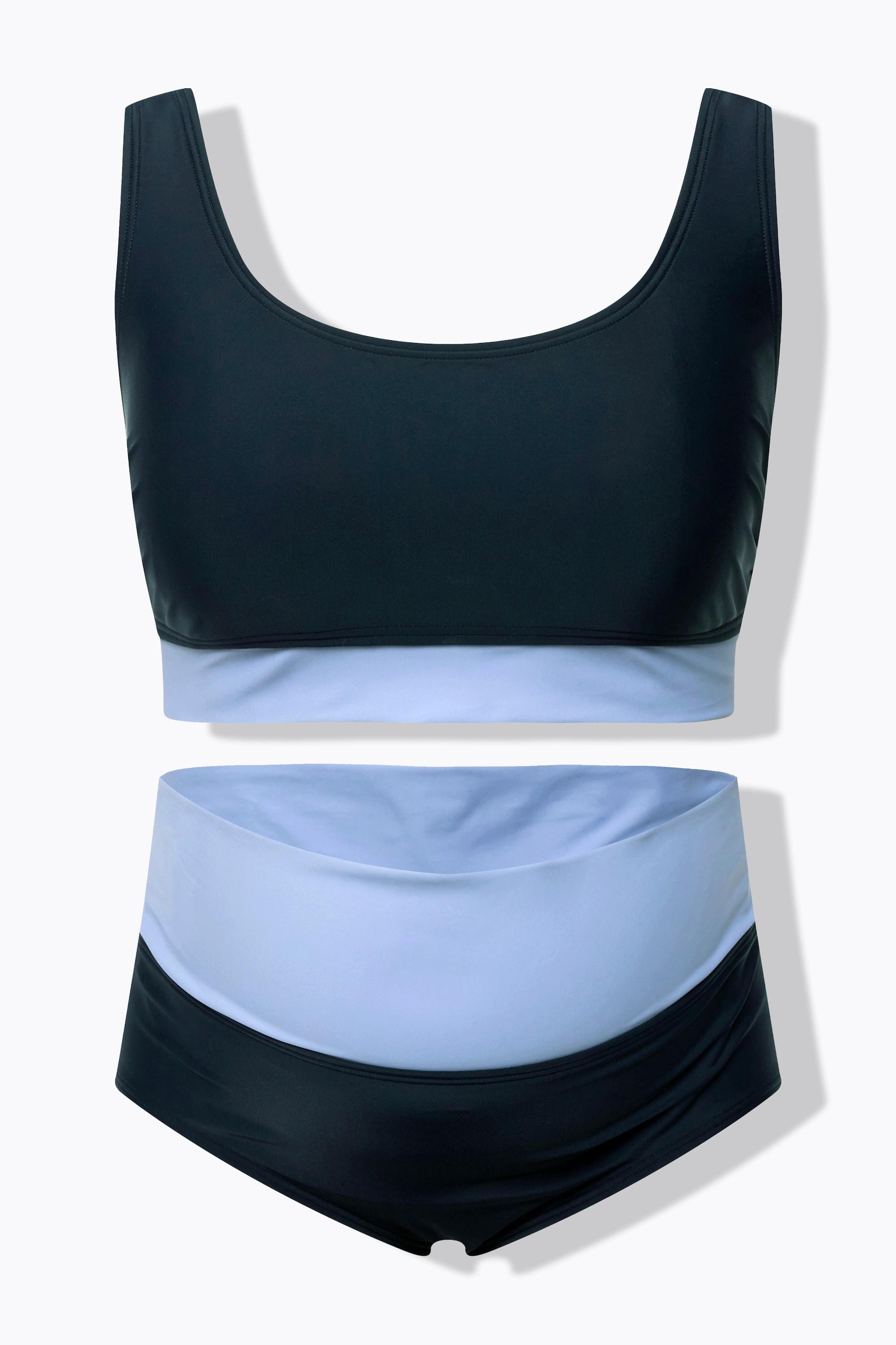 Ulla Popken Bellieva Bikini Colorblock  