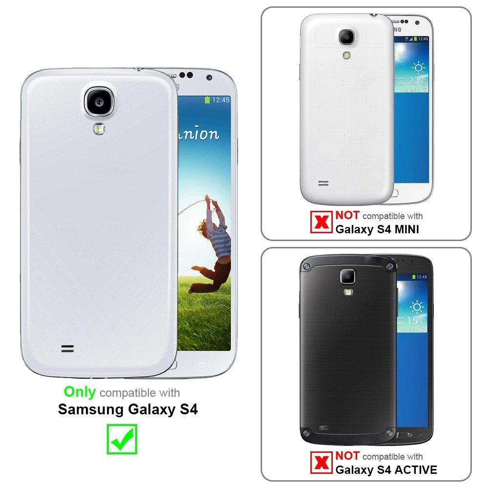 Cadorabo  Housse compatible avec Samsung Galaxy S4 - Coque de protection au design flip avec fermeture magnétique 