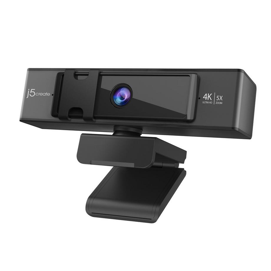 j5Create  JVCU435-N Webcam USB™ 4K Ultra HD con telecomando con zoom digitale 5x 