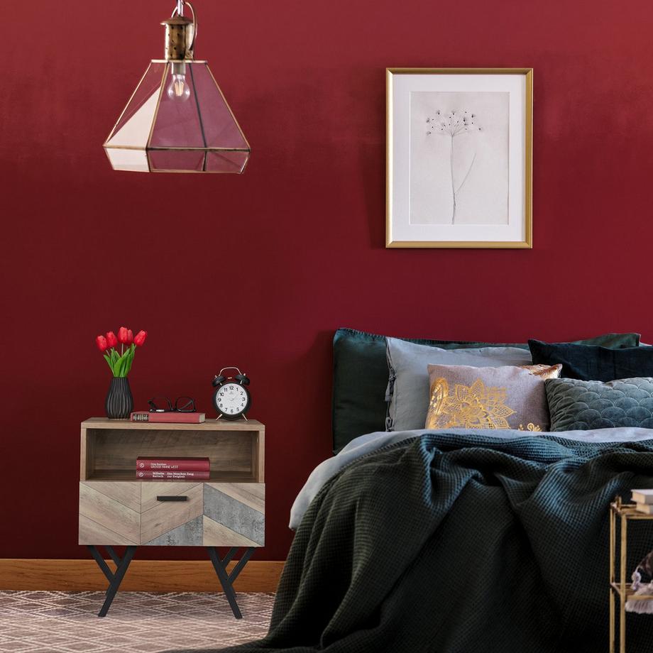 B2X Nachttisch im Industriestil  