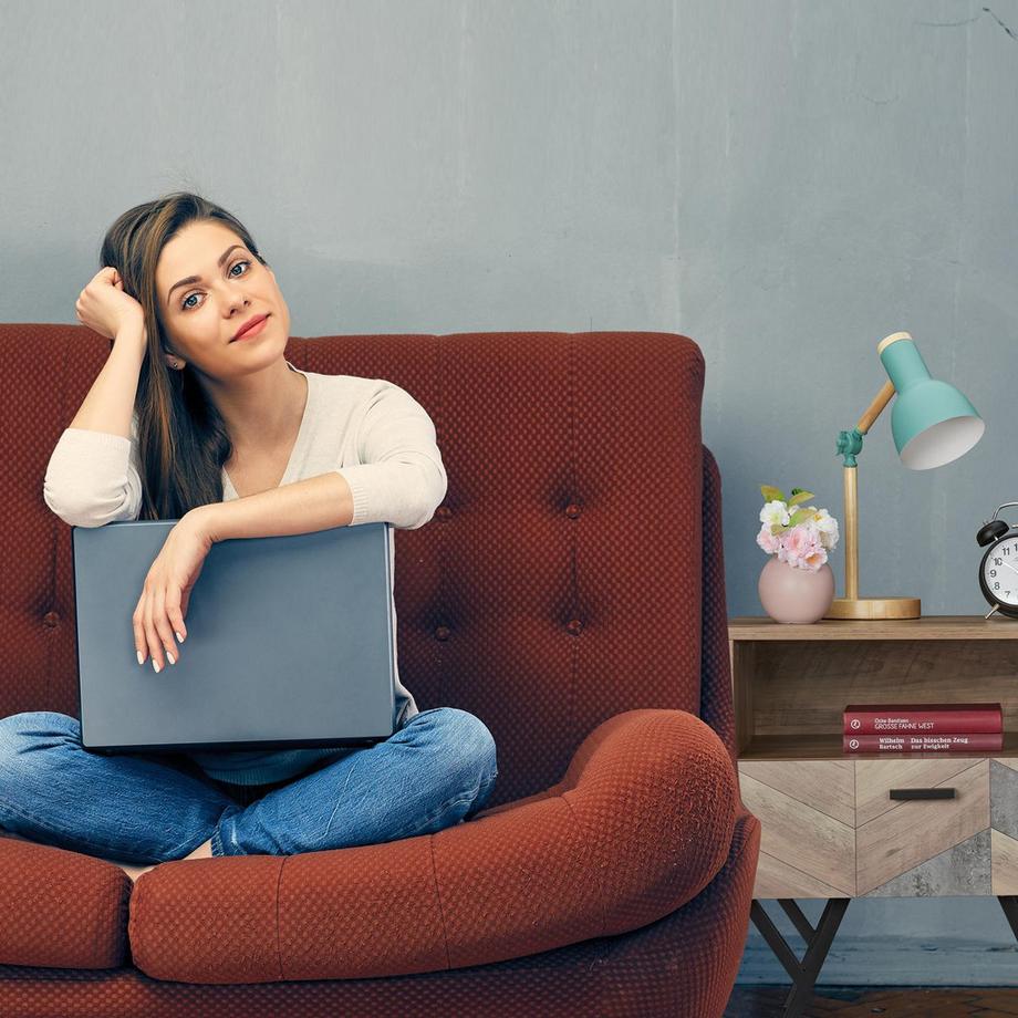 B2X Nachttisch im Industriestil  