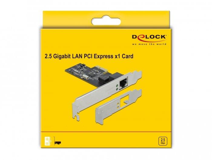 DeLock  Scheda PCI Express x1 per 1 x 2,5 Gigabit LAN 