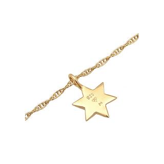 Elli  Collier Femmes Choker Pendentif Étoile Astro Avec Opale 