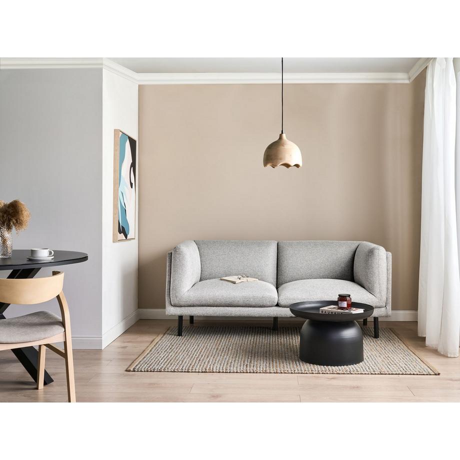 Beliani Divano 2 posti en Tessuto Moderno VORGOD  