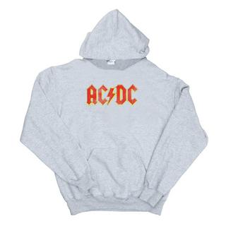 AC/DC  ACDC Distressed Red Logo Kapuzenpullover 