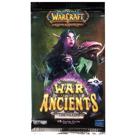 BLIZZARD ENTERTAINMENT  War of the Ancient World of Warcraft TCG Booster Pack 