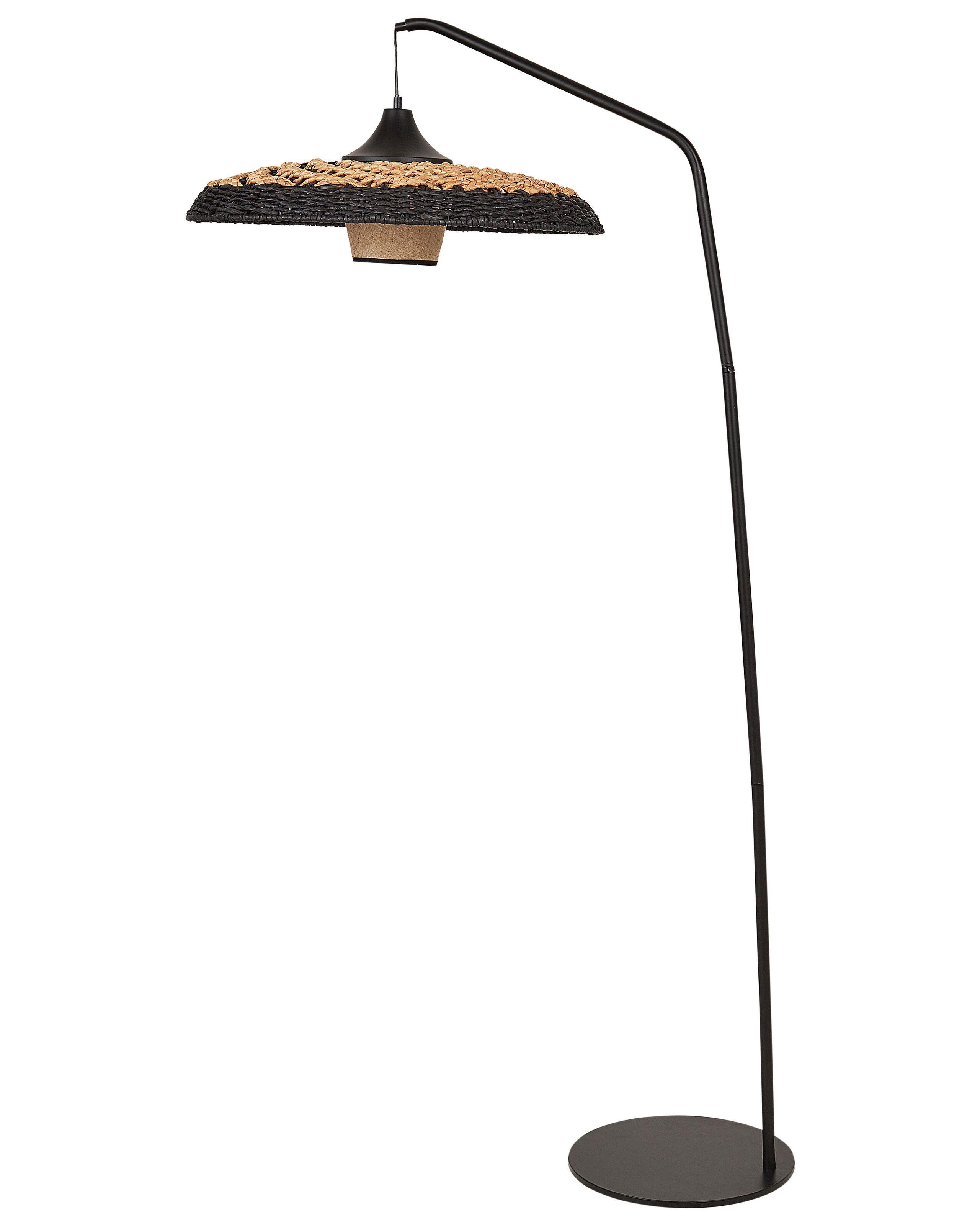 Beliani Stehlampe aus Eisen Boho KALOMO  