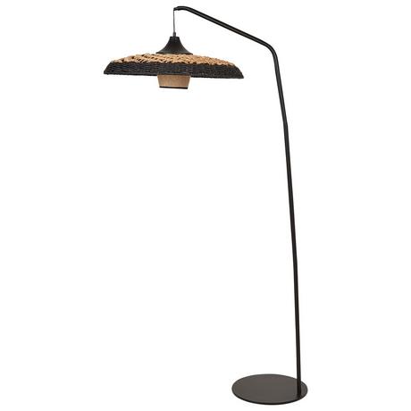 Beliani Stehlampe aus Eisen Boho KALOMO  