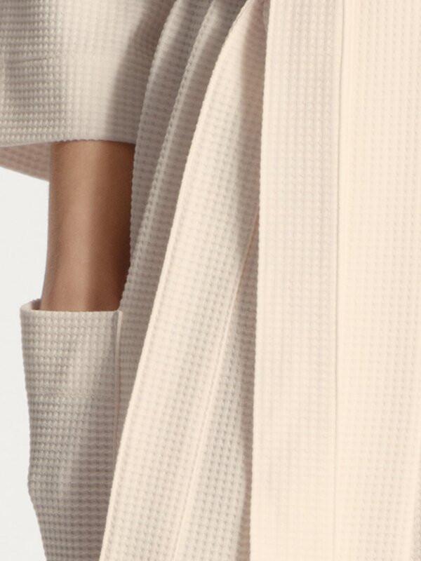 CALIDA Piqué Bademantel  