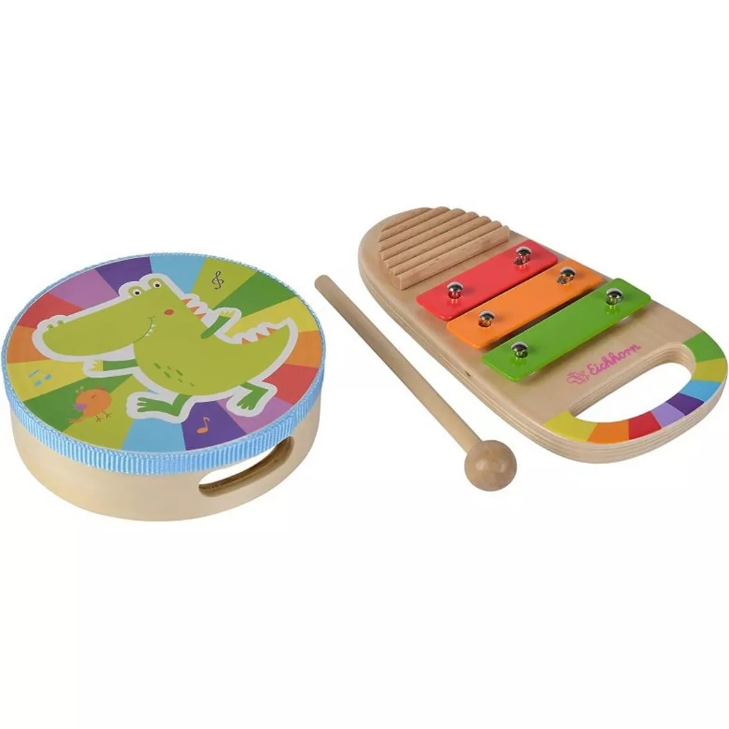 Eichhorn - Musik Set Trommel und Xylo