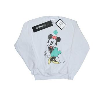 Minnie Mouse Shamrock Hat Sweatshirt