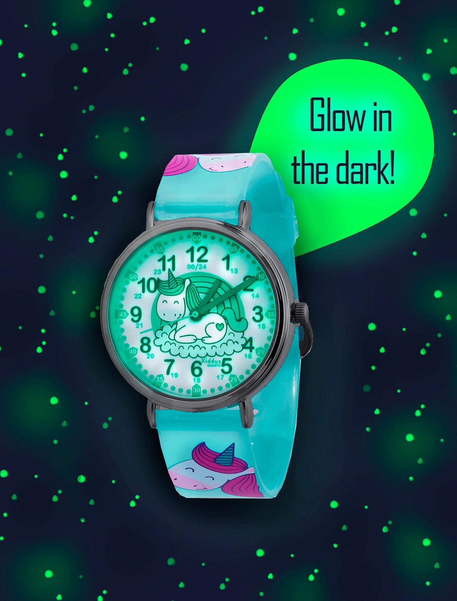 Kiddus  Time Teacher Happy Unicorn  Kinderuhr 