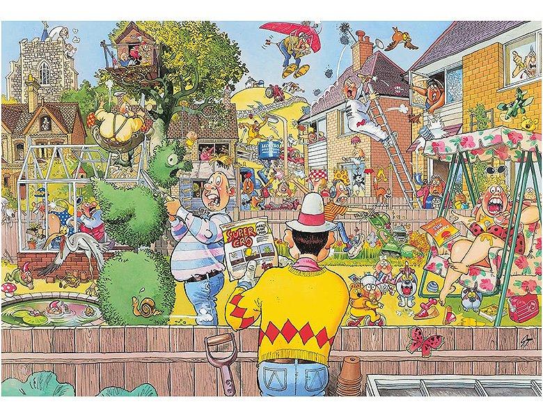 JUMBO  Jumbo Puzzle Wasgij Retro Original 6 Es wächst wie Kraut! 1000 Stück 