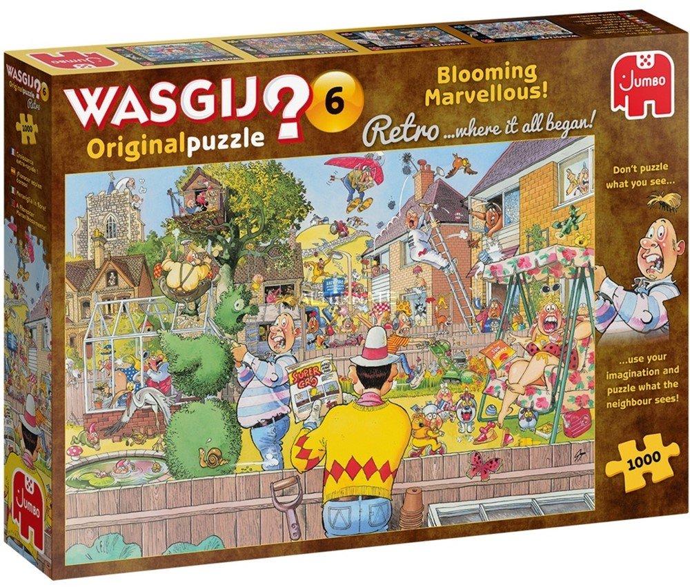 JUMBO  Jumbo Puzzle Wasgij Retro Original 6 Es wächst wie Kraut! 1000 Stück 