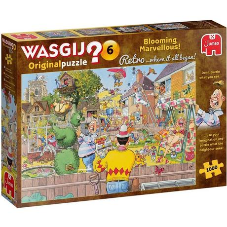 JUMBO  Jumbo Puzzle Wasgij Retro Original 6 Es wächst wie Kraut! 1000 Stück 