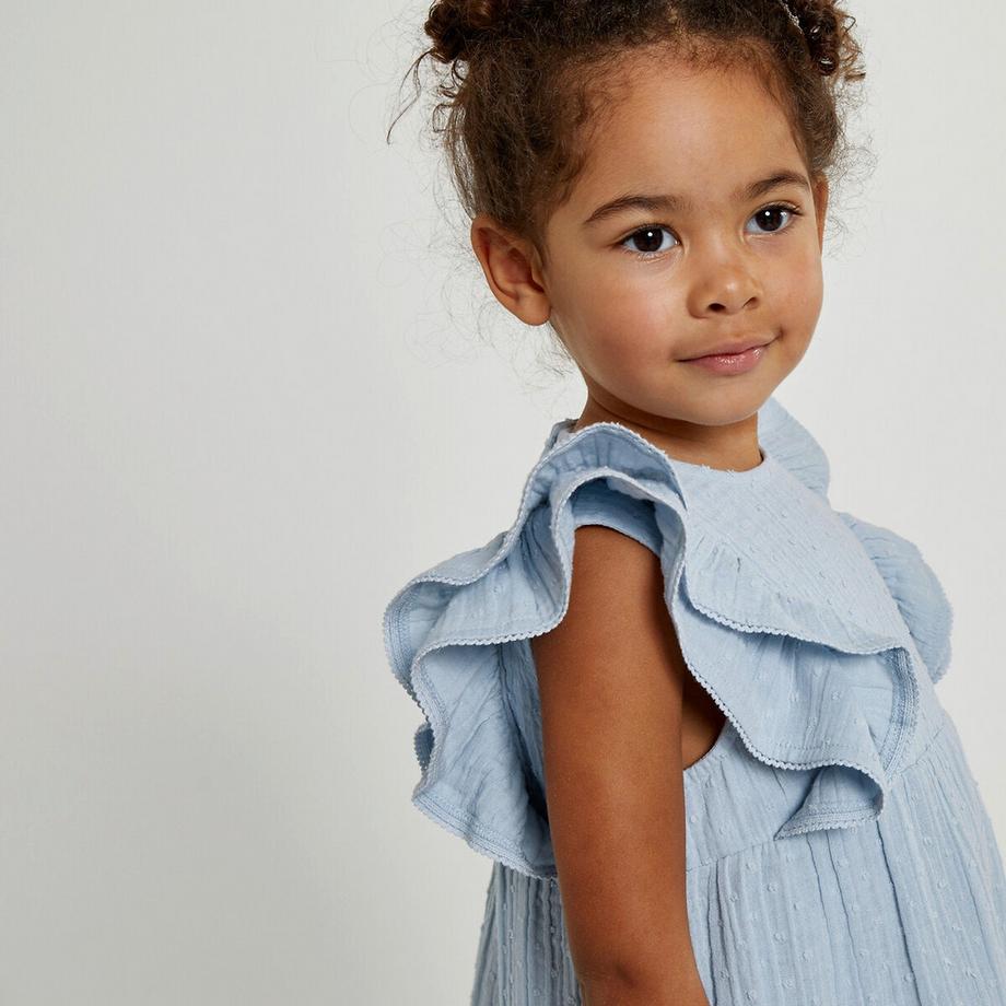 La Redoute Collections  Kleid aus Baumwoll-Musselin mit zartem Muster 