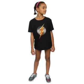 DC COMICS  Justice League Movie Flash Emblem TShirt 