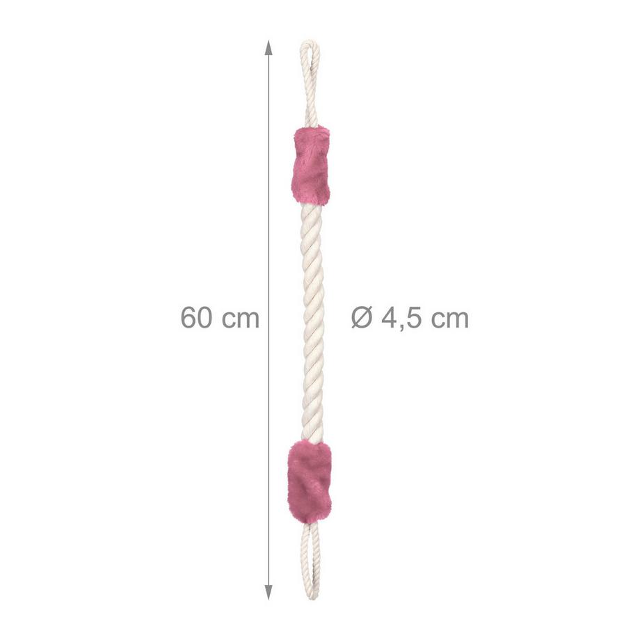 B2X Clip de protection pour cordon de porte, 2 pièces, rose  