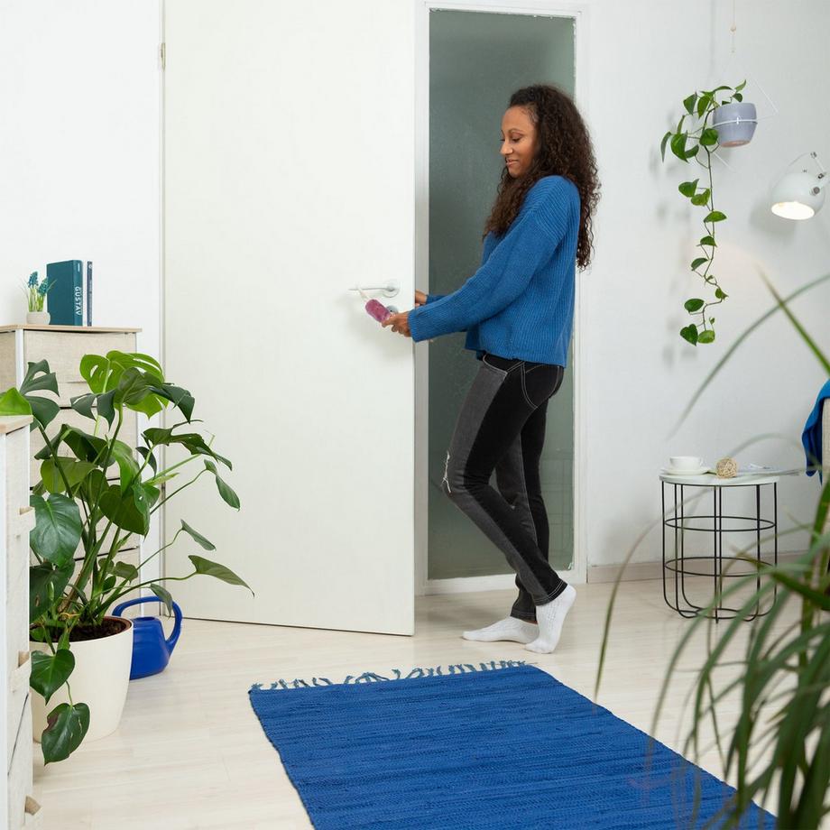 B2X Clip de protection pour cordon de porte, 2 pièces, rose  