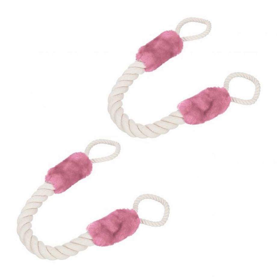 Clip di protezione per cordino porta, 2 pezzi, rosa