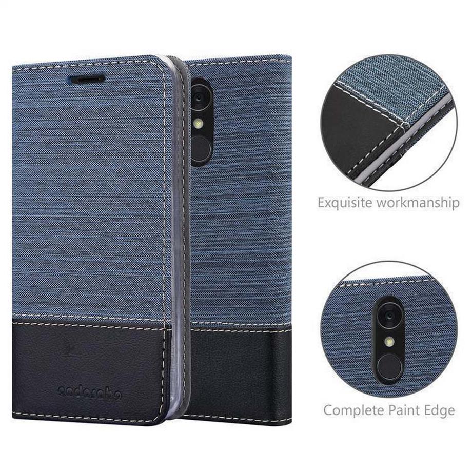 Cadorabo  Housse compatible avec LG Q7 / Q7a / Q7+ - Coque de protection avec fermeture magnétique, fonction de support et compartiment pour carte 