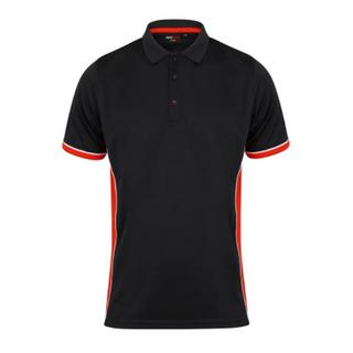 Finden & Hales TopCool Kurzarm Kontrast Polo Shirt  
