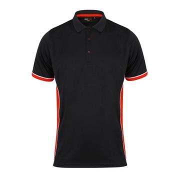 TopCool Kurzarm Kontrast Polo Shirt