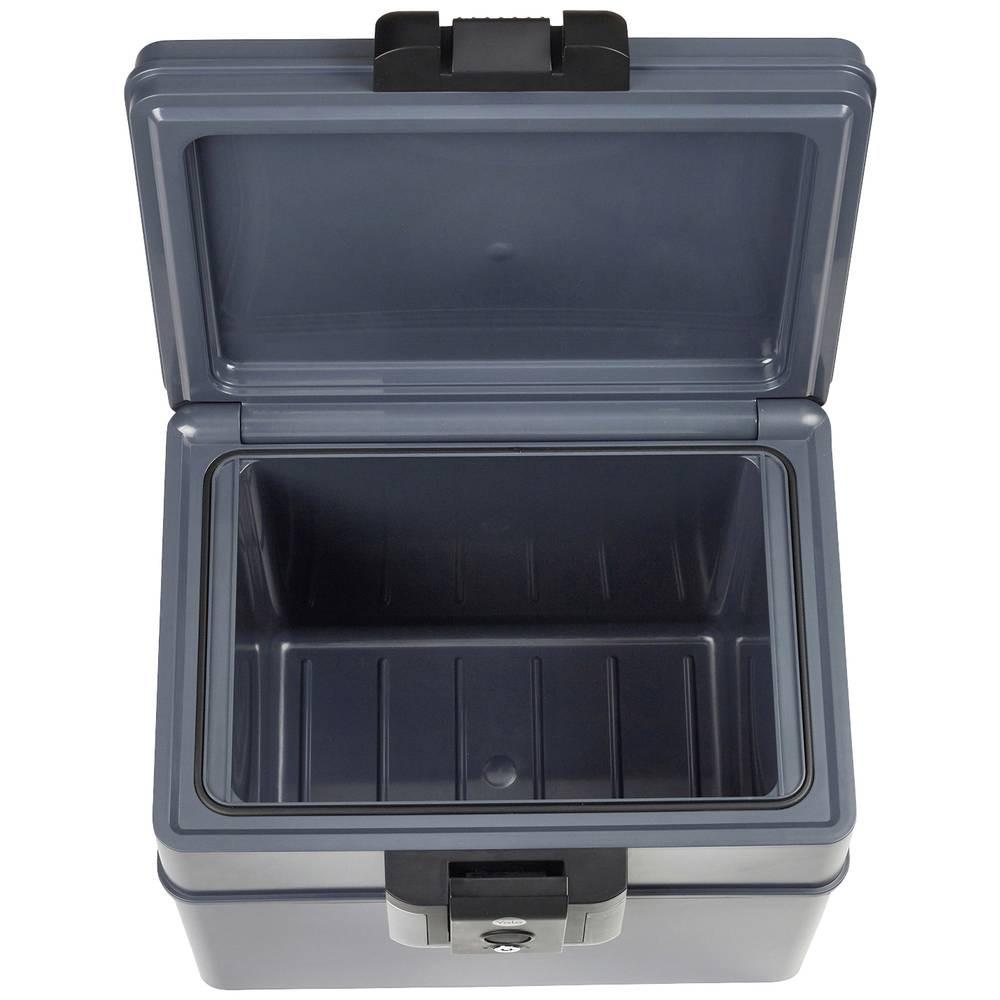 Yale Cassette de contre le feu et l'eau L, 30 min. résistant au feu, 72 h étanche, 2 clés  