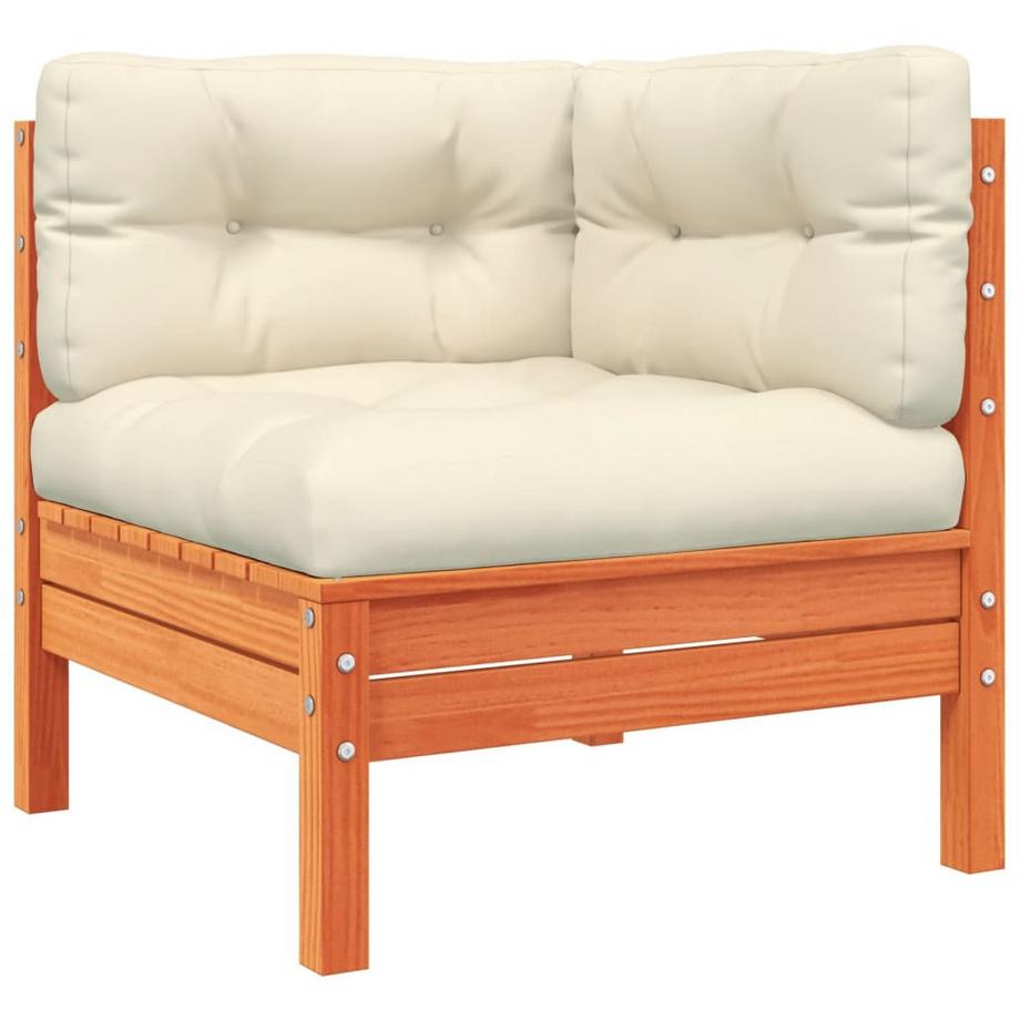 VidaXL set divano da giardino Legno  