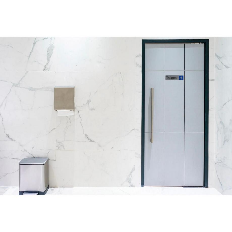 Exacompta Selbstklebendes Türschild toilette FR  