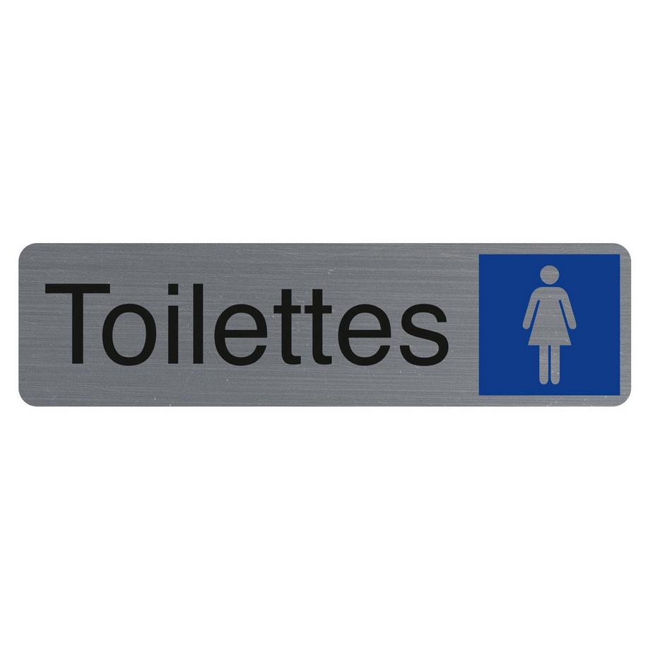 Selbstklebendes Türschild toilette FR