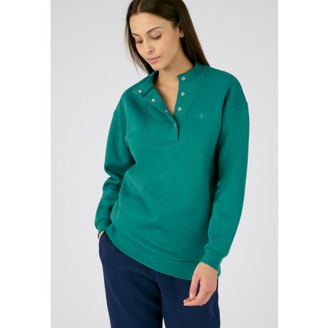 Damart  Sweat-shirt finitions bord-côtes Thermolactyl 